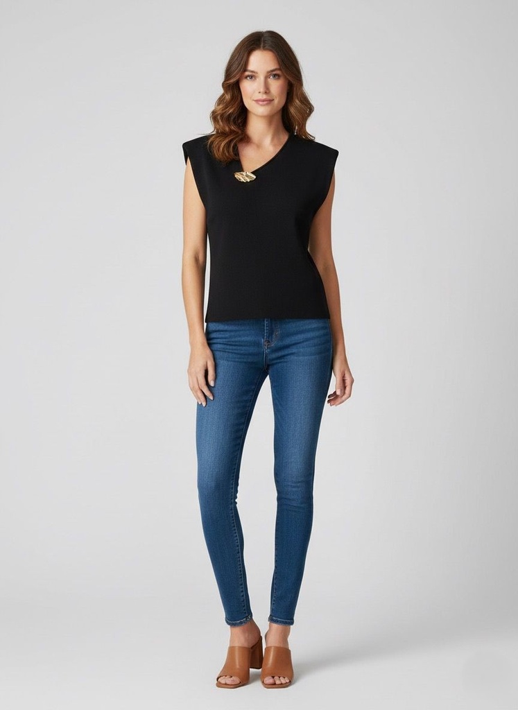 ONTWE BLUSA NEGRO ZZ12201354N