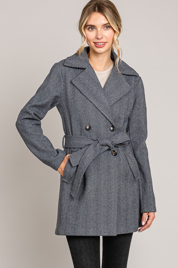 HAVE CHAQUETA GRIS-NEGRO ZZH30321G