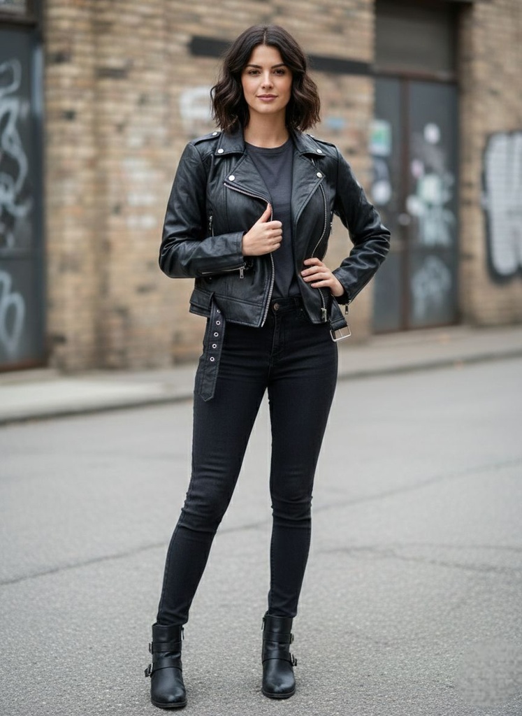 LOVE TREE CHAQU. NEGRO SINTETIC ZZ70488N