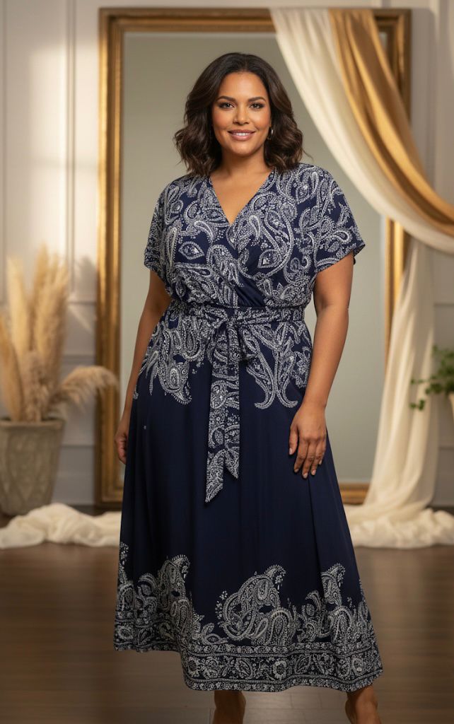 SANDRA DARREN VESTIDO AZUL M.FLRS BLC ZZ78064W