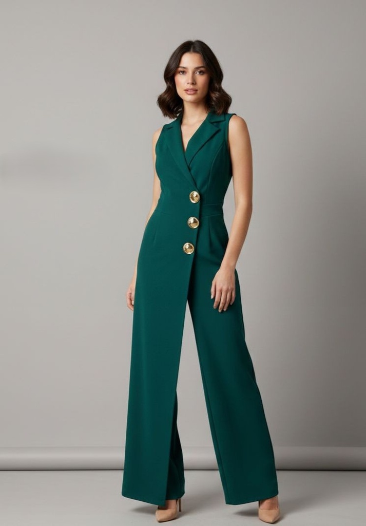 VALENTINE JUMPSUIT VERDE MUJER ZZJP81779