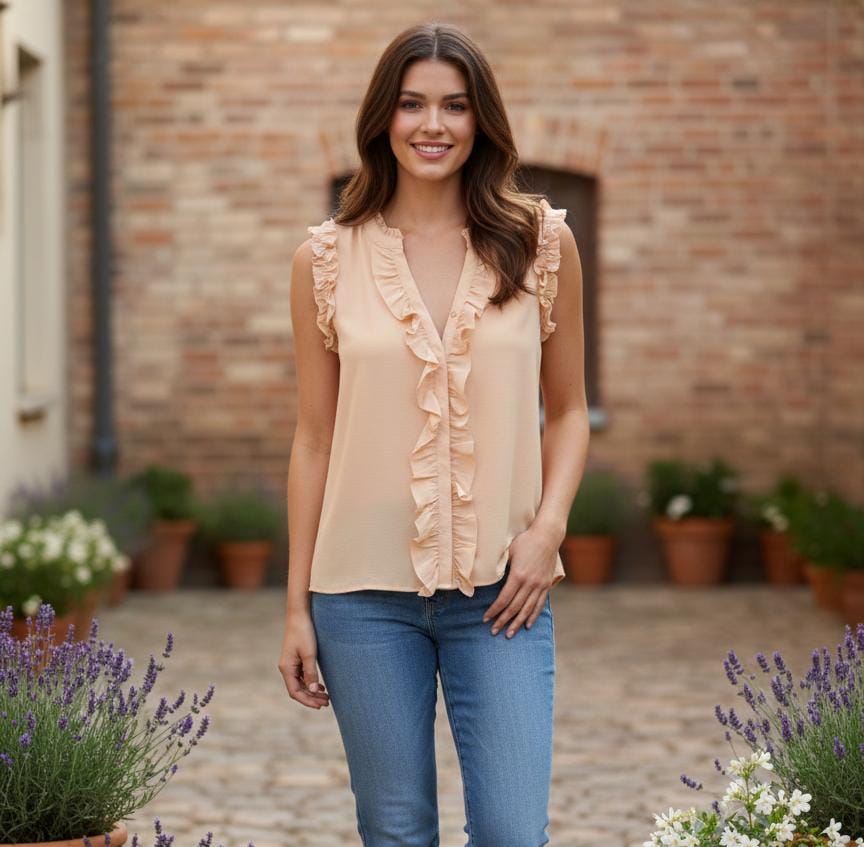 MILANO BLUSA MUJER AMARILLO 13588