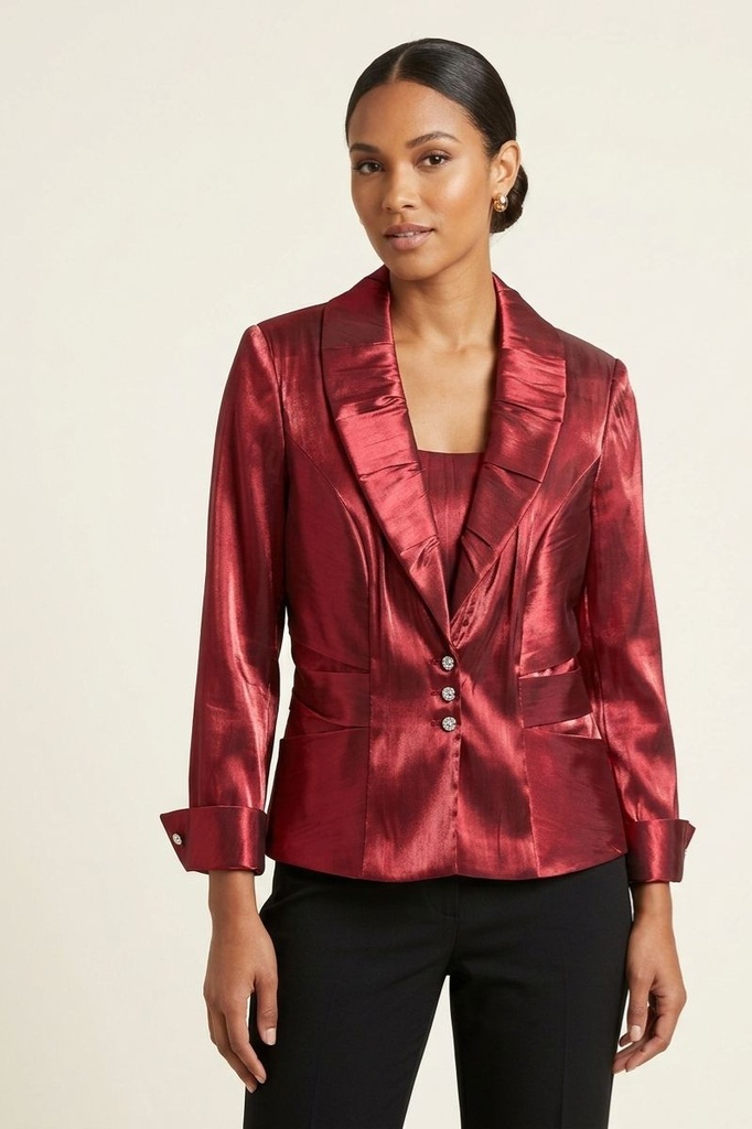 BLUSA ROJO BRILLANTE M42427