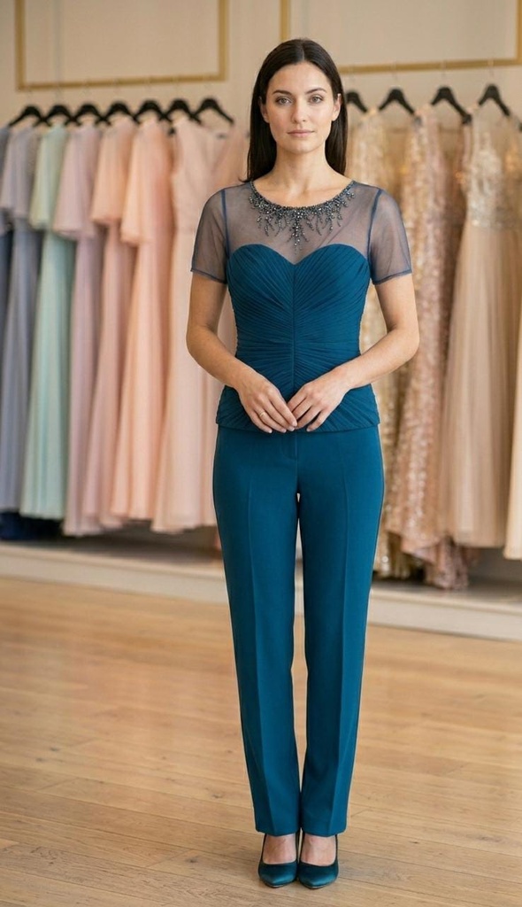 BLUSA AQUA BRILLANTE