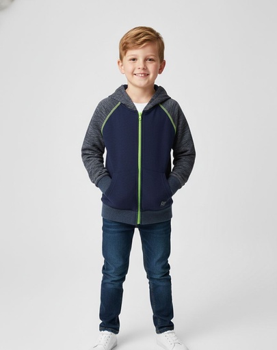 [132992430005] GAP BABY SUETER NIÑO AZUL MARINO-GRIS