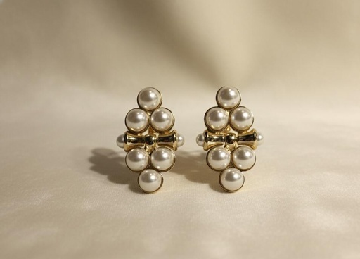[1901390] FABULOUS ARETES PERLA GRANDE