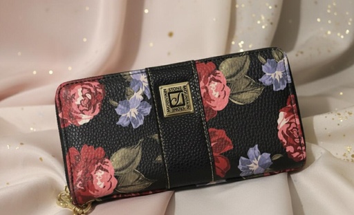 [191417061361] STONE MONEDERO NEGRO FLORES