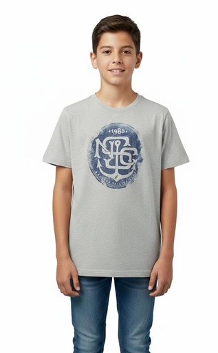 [192042271972] NAUTICA CAMISETA NIÑO GRIS 1983