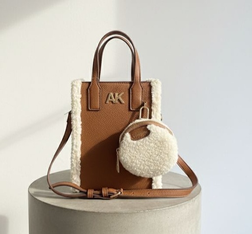 [192815057253] ANNE KLEIN CARTERA CAFE PEQUEÑA