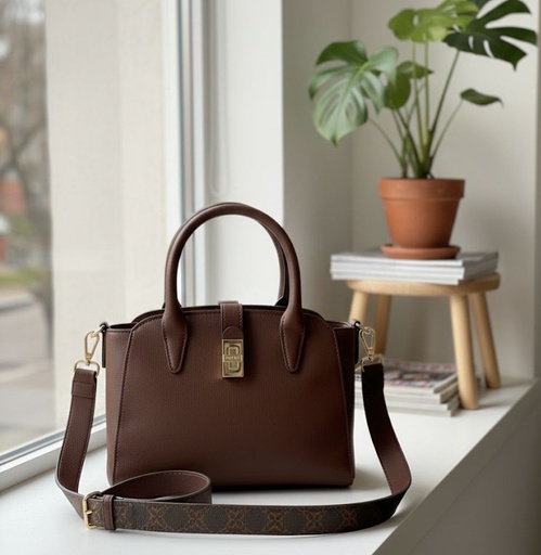 [193314219784] NINE WEST CARTERA CAFE OSCURO