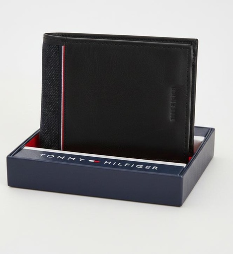 [193671486126] TOMMY BILLETERA NEGRO HOMBRE