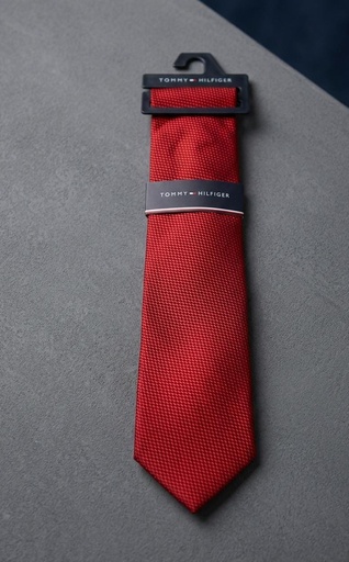 [193671814226] TOMMY CORBATA OCRE HOMBRE