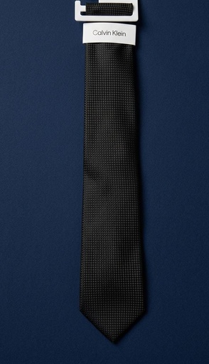 [193671814868] CALVIN KLEIN CORBATA NEGRO HOMBRE