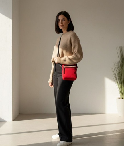 [196805705988] TOMMY MINI CARTERA ROJO AZL-BLC