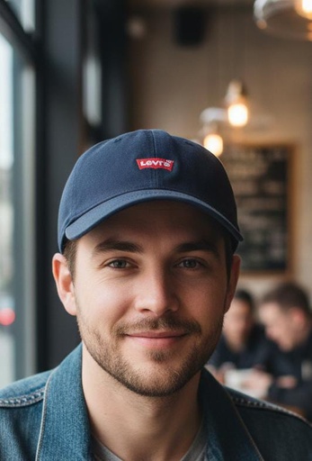 [197282343595] LEVI´S GORRA AZUL MARINO