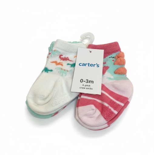 [1M138610] CARTER´S SET CALCETINES BEBE 6PZS