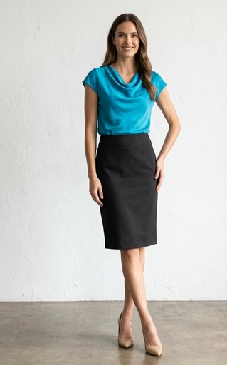 PANIZ FALDA GRIS MUJER 273