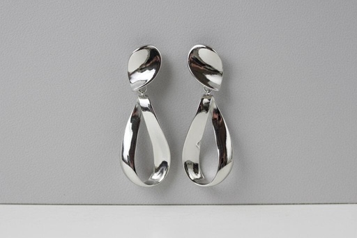 [2962] FASHION ARETES PLATEADO