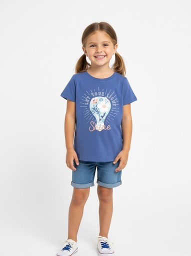 OSHKOSH CAMISETA AZUL BONBILLO FLRS 30690014