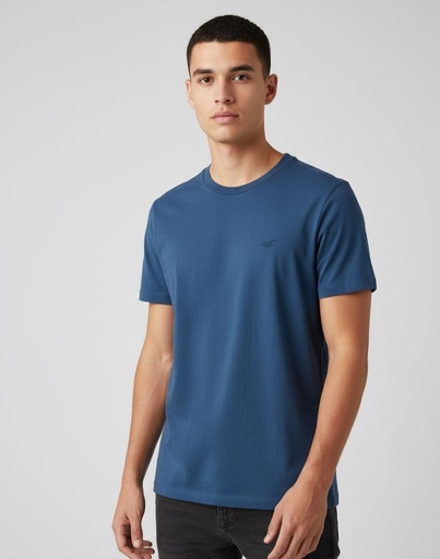 HOLLISTER CAMISETA AZUL HOMBRE 324609A