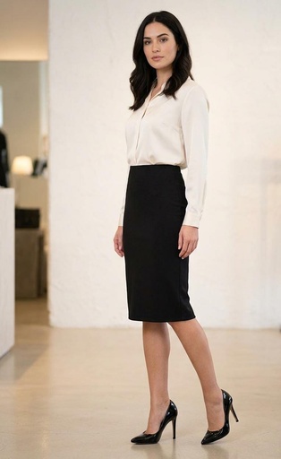 ICON FALDA MUJER NEGRO 3272