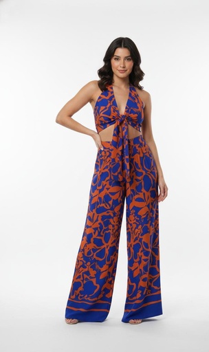 [38144STA] MILK&HONEY BLUSA-PANTALON AZUL-