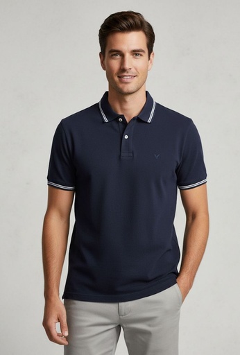 AMERICAN CAMISETA C-P AZUL M. H. 38196937