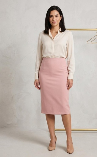 [3843] LIVELY FALDA MUJER ROSA VIEJO 3843