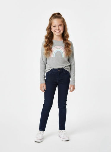 OSHKOSH JEANS AZUL OSCURO NIÑA 3N386911