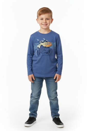 [3Q354213] OSHKOSH CAMITA AZUL CARRO NIÑO