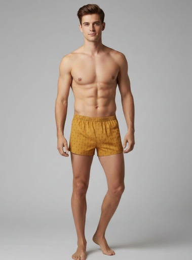 [604261] BANANA BOXER HOMBRE MOSTAZA