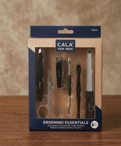 [616513506658] CALA SET MANICURA P/HOMBRE 6pzs