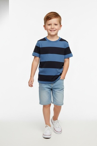 [673934] OLD NAVY CAMISETA NIÑO AZUL -AZUL M