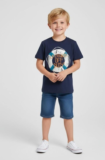 [702371958651] OSHKOSH CAMISETA NIÑO AZUL MARINO