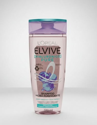 [7509552874952] LOREAL SHAMPOO HIALURONICO PURE 370ml