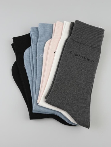 [CVM223DR] CALVIN KLEIN CALCETINES COLORES 4PAR