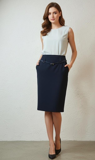 DAZZ FALDA MUJER AZUL MARINO D14203