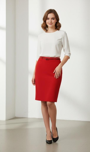 DAZZ FALDA MUJER ROJO D14280