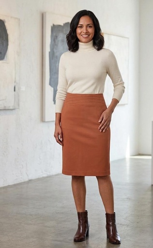 DAZZ FALDA MUJER CORAL D14324C