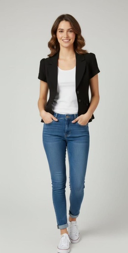 [D50402C] DAZZ CHAQUETA NEGRO