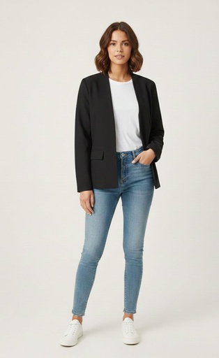 [D51165] DAZZ CHAQUETA MUJER NEGRO D51165