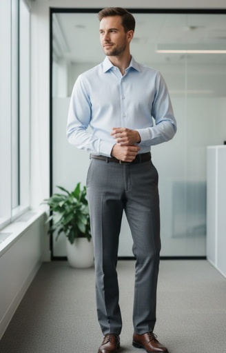 CALVIN KLEIN CAMISA CELESTE HOMBRE DR37168645