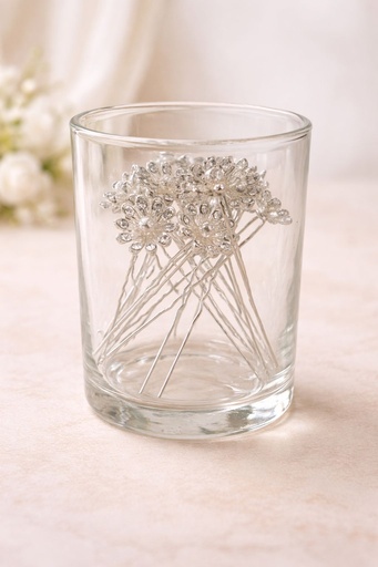 [GAN50] GANCHOS PLATEADO POR PAR