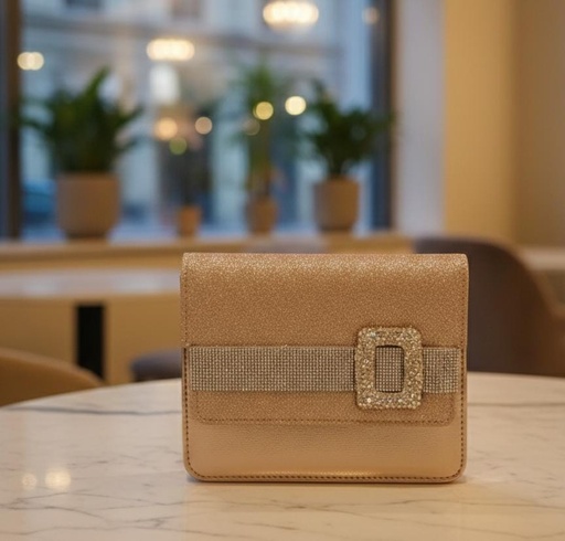 [HBG104158RG] CARTERA FIESTA CHAMPANG CUADRADA