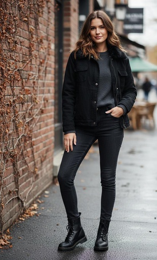 [HMJ20547] HAUNTE MONDE CHAQUETA NEGRO HMJ20547