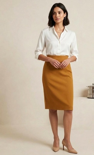 CRECE FALDA MUJER CAFE SP5606C