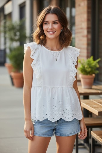 MINE BLUSA MUJER BLANCO TB6714B