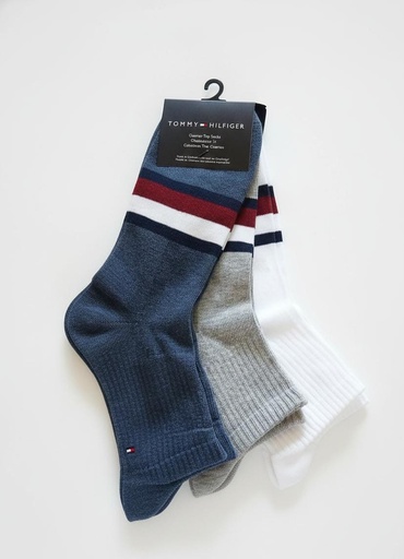 [XM05737] TOMMY H. CALCETINES HOMBRE 3PARES