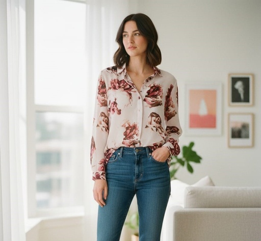 [KC1866] KATE C. BLUSA MUJER BLANCO KC1866