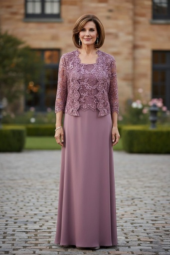 ALEX VESTIDO-CHAQUETA ROSA LENTEJUELA 81171823